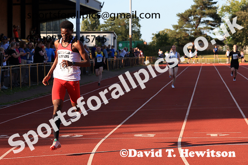 200 metres, 2025 NEGP No 4, Monkton. Photo: David T. Hewitson/Sports for All Pics